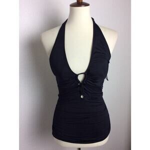 NWT Lauren Ralph Lauren Swim Tankini Bikini Top Swimwear Size 14